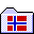 drapeau de la NORVEGE